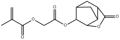 2-propenoic acid, 2-methyl-, 2-[(hexahydro-2-oxo-3,5-methano-2h-cyclopenta[b]furan-6-yl)oxy]-2-oxoethyl ester