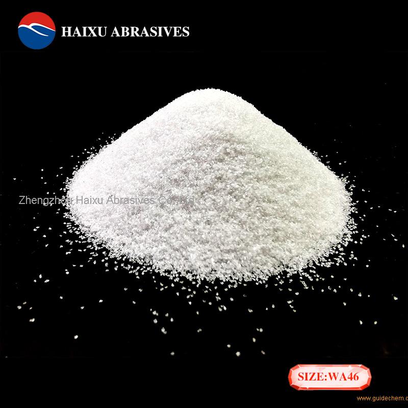 White Al2O3 sandblasting media aluminum oxide 1302745 Purity 99.5min