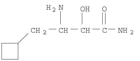 3-Amino-4-cyclobutyl-2-hydroxybutanamide  