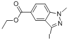 3-Iodo-1-methyl-1H-indazole-5-carboxylic acid ethyl ester  