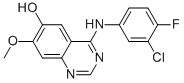 6-Quinazolinol,4-[(3-chloro-4-fluorophenyl)amino]-7-methoxy-