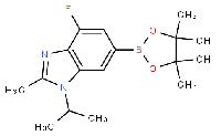 4-fluoro-1-isopropyl-2-methyl-6-(4,4,5,5-tetramethyl-1,3,2-dioxaborolan-2-yl)-1H-benzo[d]imidazole