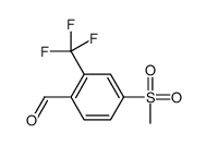 4-methylsulfonyl-2-(trifluoromethyl)benzaldehyde