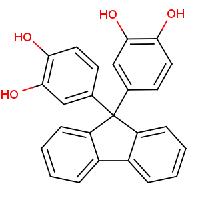 4-[9-(3,4-dihydroxyphenyl)fluoren-9-yl]benzene-1,2-diol