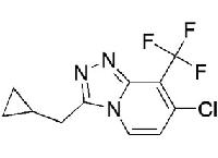 7-Chloro-3-(cyclopropylmethyl)-8-(trifluoromethyl)-[1,2,4]triazolo[4,3-a]pyridine