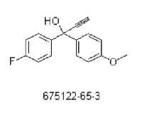 1-(4-fluorophenyl)-1-(4-methoxyphenyl)prop-2-yn-1-ol