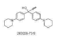 1,1-Bis[4-(piperidin-1-yl)phenyl]prop-2-yn-1-ol