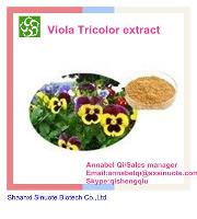 China wholesale high quality 100% Natural Pure Viola Tricolor Extract 10:1 20:1 Powder  