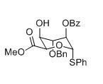 methyl (phenyl 2-O-benzoyl-3-O-benzyl-1-thio-L-idopyranoside)uronate  