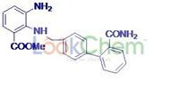 methyl 3-amino-2-((2'-carbamoylbiphenyl-4-yl)methylamino)benzoate  