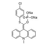 9-(4-Chlorophenylthiophosphoryloxymethylidene)-10-methylacridan,disodium salt manufacturer  