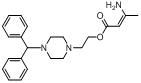 2-(4-diphenylmethyl-1-piperazinyl)ethyl 3-aminocrotonate manufacturer  