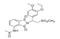 (R)-N-(2-(1-(3-Ethoxy-4-methoxyphenyl)-2-(methylsulfonyl)ethyl)-1,3-dioxoisoindolin-4-yl)acetamide  