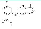 methyl 2-((1H-pyrrolo[2,3-b]pyridin-5-yl)oxy)-4-fluorobenzoate（1235865-75-4）  