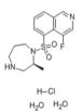887375-67-9  (2S)-1-[(4-Fluoro-5-isoquinolinyl)sulfonyl]hexahydro-2-methyl-1H-1,4-diazepine monohydrochloride dihydrate  
