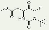 Pentanoic?acid,?3-[[(1,1-dimethylethoxy)carbonyl]amino]-5-fluoro-4-oxo-methyl?ester  