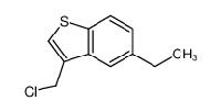 3-(chloromethyl)-5-ethyl-1-benzothiophene