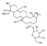 1-O-[(3β)-3,19,23-Trihydroxy-28-oxours-12-en-28-yl]-β-D-glucopyra<wbr />nose