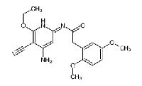 N-(4-amino-5-cyano-6-ethoxypyridin-2-yl)-2-(2,5-dimethoxyphenyl)acetamide