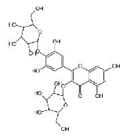 4-[3-(β-D-Glucopyranosyloxy)-5,7-dihydroxy-4-oxo-4H-chromen-2-yl]<wbr />-2,6-dihydroxyphenyl β-D-glucopyranoside