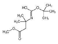 methyl 3-methyl-3-[(2-methylpropan-2-yl)oxycarbonylamino]butanoate