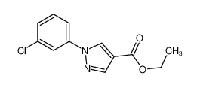 ethyl 1-(3-chlorophenyl)pyrazole-4-carboxylate
