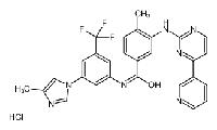 4-methyl-N-[3-(4-methylimidazol-1-yl)-5-(trifluoromethyl)phenyl]-3-[(4-pyridin-3-ylpyrimidin-2-yl)amino]benzamide,hydrochloride