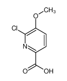 6-chloro-5-methoxypyridine-2-carboxylic acid