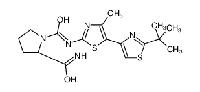(2S)-1-N-[5-(2-tert-butyl-1,3-thiazol-4-yl)-4-methyl-1,3-thiazol-2-yl]pyrrolidine-1,2-dicarboxamide