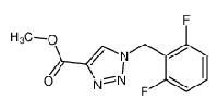 methyl 1-[(2,6-difluorophenyl)methyl]triazole-4-carboxylate