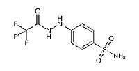 Acetic acid, 2,2,2-trifluoro-, 2-[4-(aminosulfonyl)phenyl]hydrazide