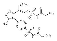 N-[[3-[5-methyl-4-[4-[[(1-oxopropyl)amino]sulfonyl]phenyl]-3-isoxazolyl]phenyl]sulfonyl]-propanamide