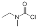 Ethylmethy-carbamic chloride