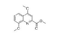 2-Quinolinecarboxylic acid, 4,8-dimethoxy-, methyl ester