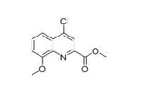 2-Quinolinecarboxylic acid, 4-chloro-8-methoxy-, methyl ester